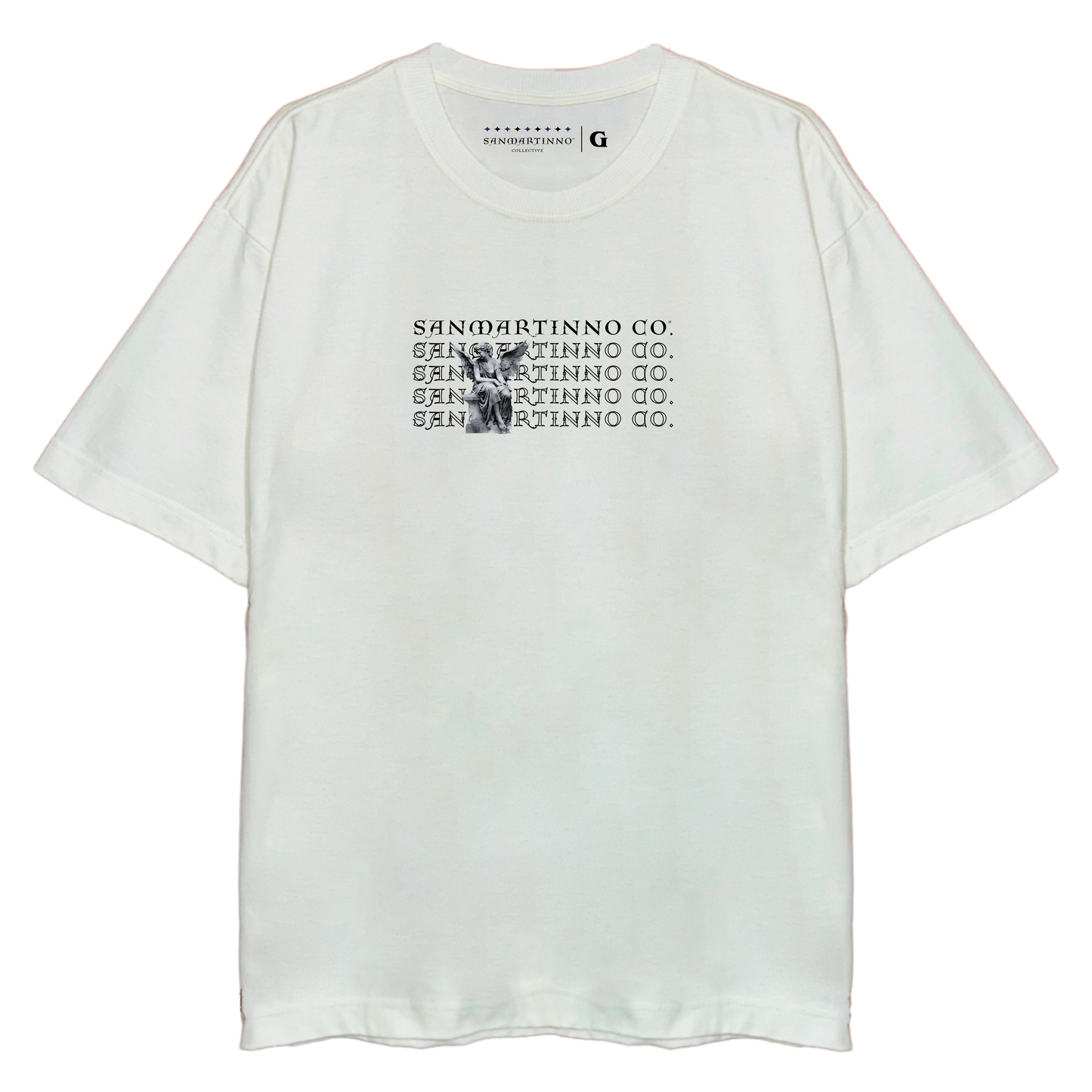 Camiseta Oversized Off-White - Redemption