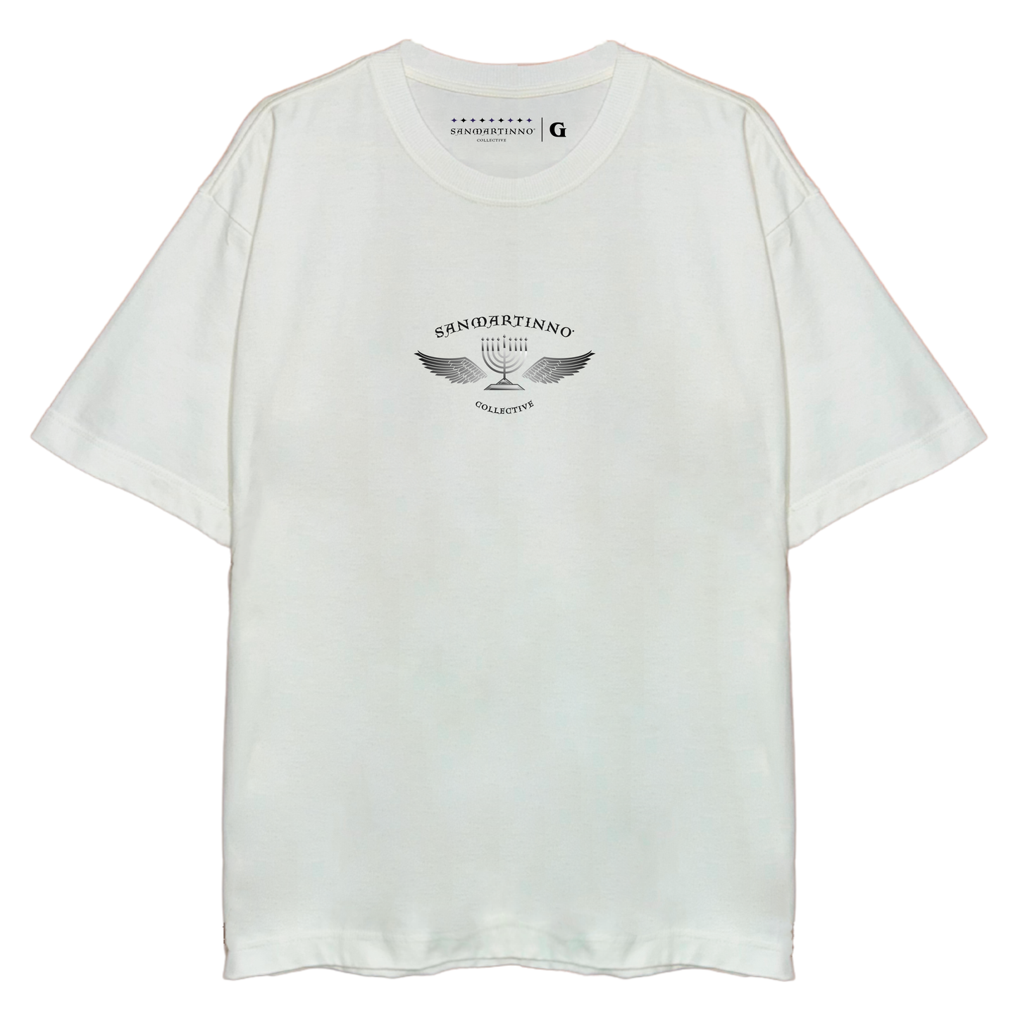 Camiseta Oversized Off-White - Sanctus