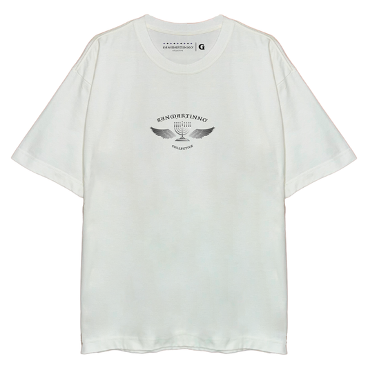 Camiseta Oversized Off-White - Sanctus