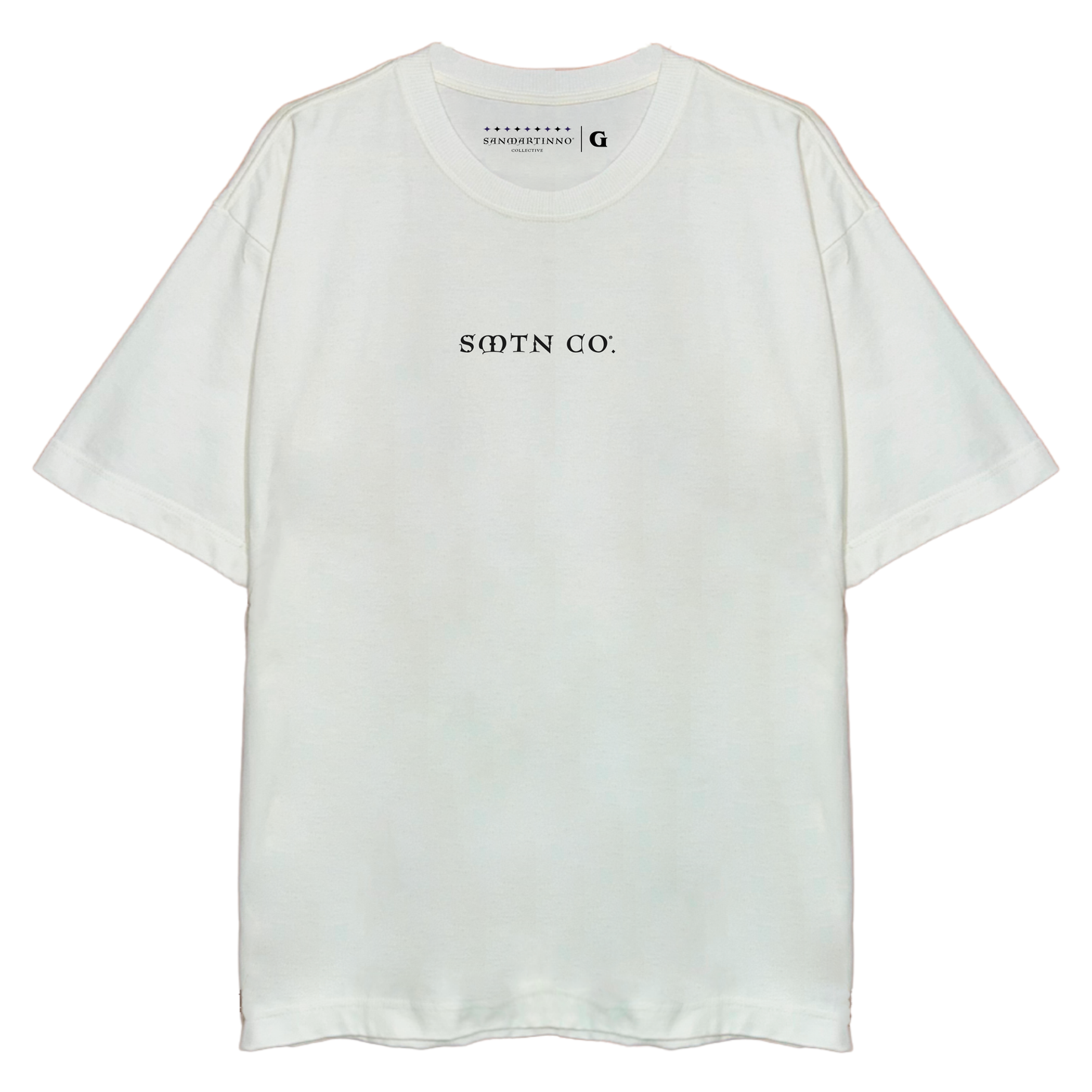 Camiseta Oversized Off-White - Imagem e Semelhança