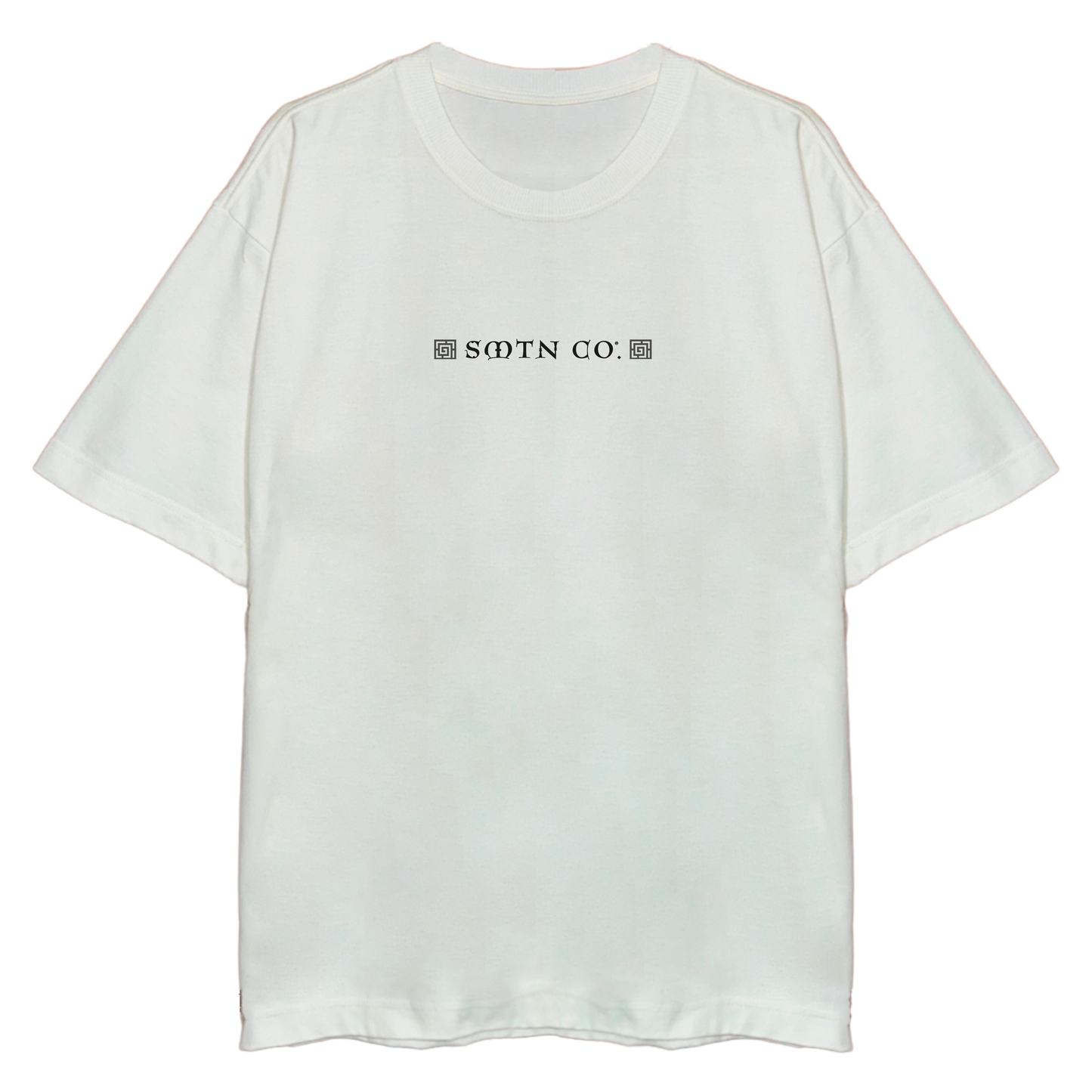 Camiseta Oversized Off-White - SMTN Co. Sacro