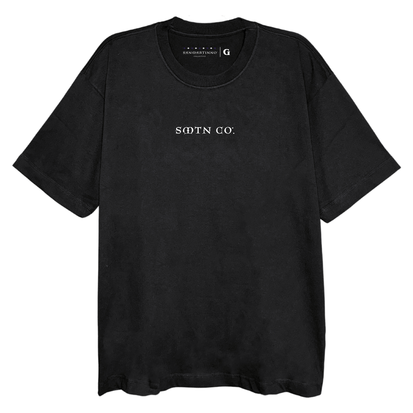 Camiseta Oversized Preta - SMTN Co.